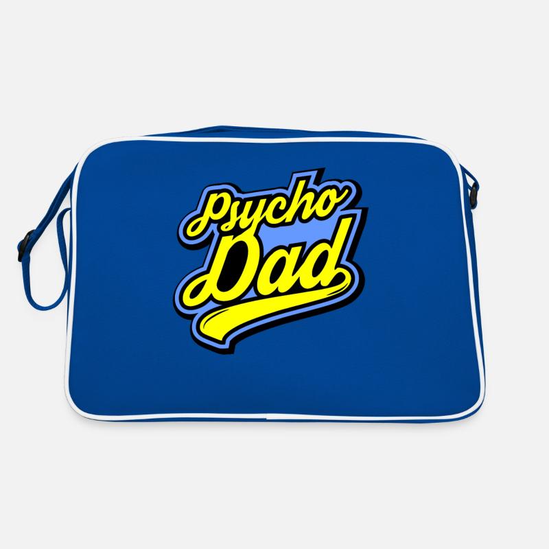 Psycho - Papa - Psycho - Dad Retro Tasche