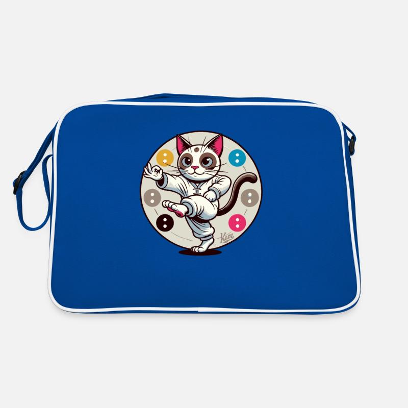 Chat de méditation Thai Chi Sac Retro
