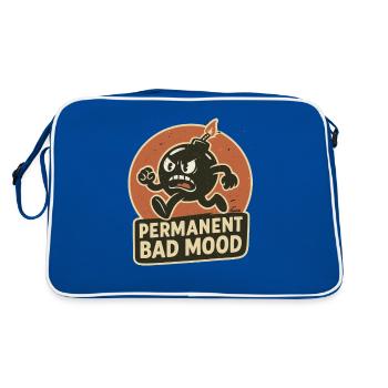 Angry Bomb : Toujours de mauvaise humeur - Sac Retro - bleu/blanc - Dos