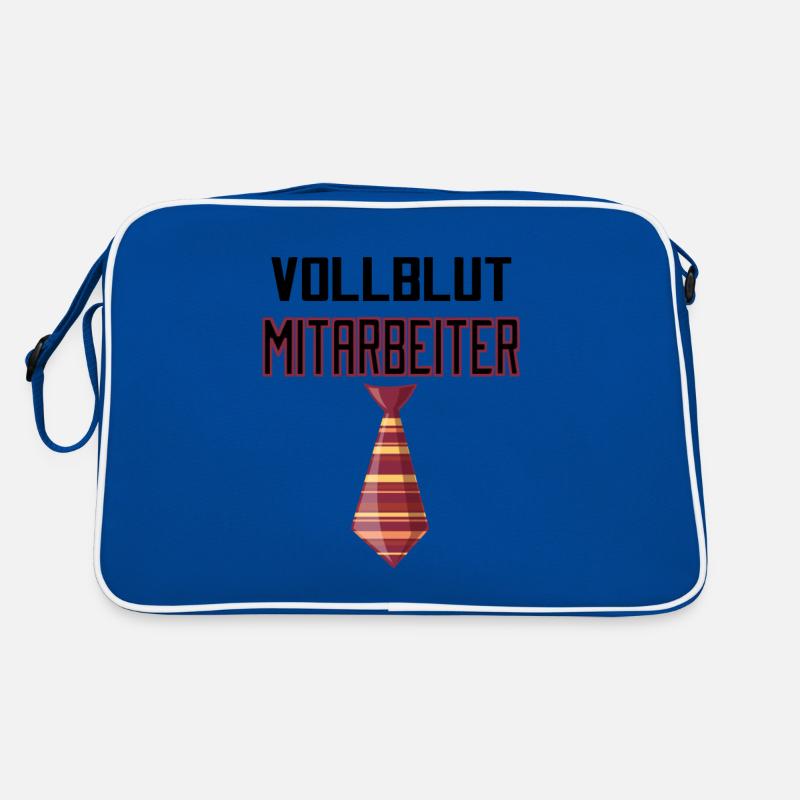 Vollblut Mitarbeiter Retro Tasche