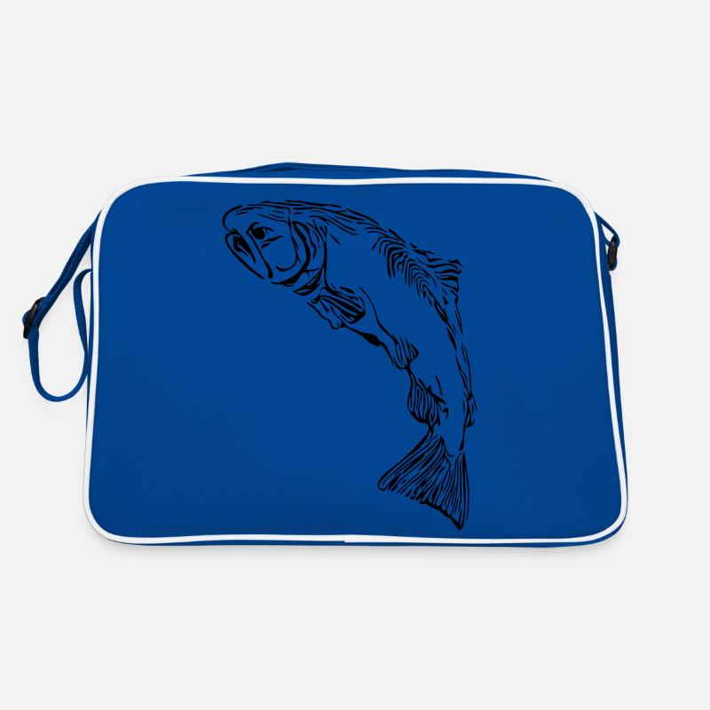 Lachs Retro Tasche