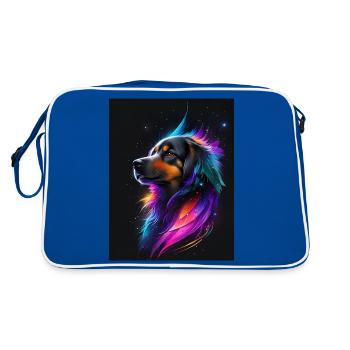 Galaxie du Chien - Sac Retro - bleu/blanc - Dos