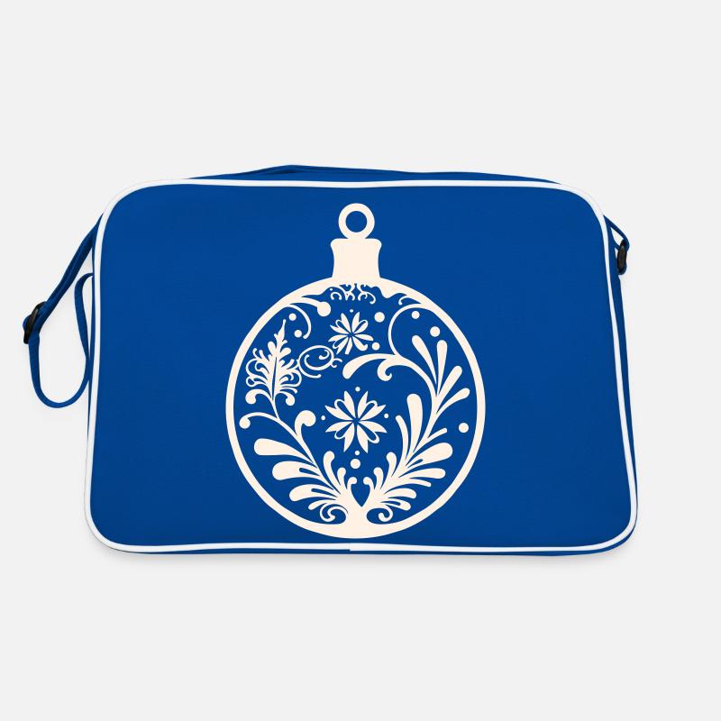 Weihnachtskugel Deko Retro Tasche