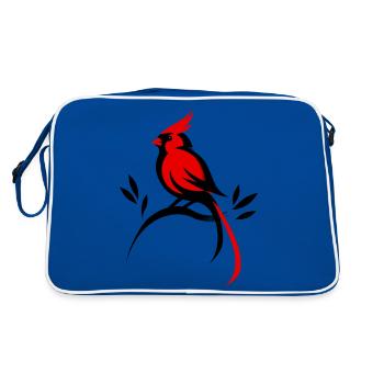Cardinal - Sac Retro - bleu/blanc - Dos