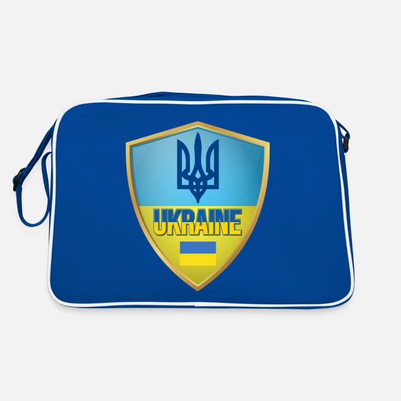 Drapeau de l’Ukraine Sac Retro