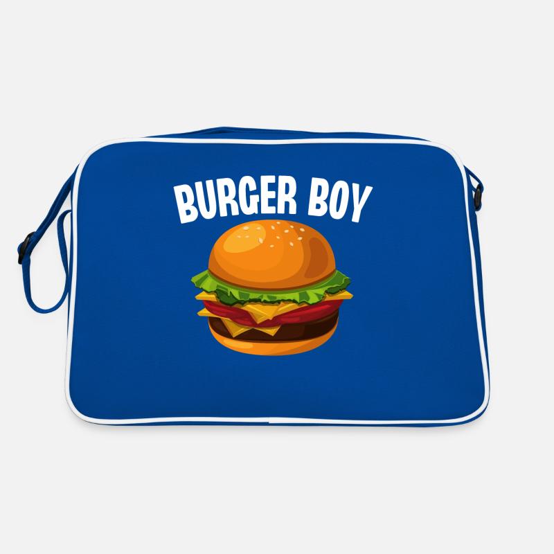 Burger Junge Retro Tasche