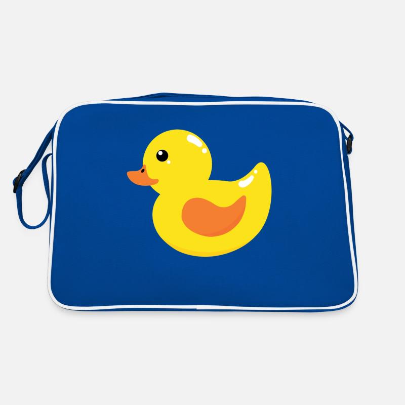 Canard jaune couinant Sac Retro