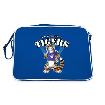 Team TIGERS Bleu - Sac Retro - bleu/blanc - Dos