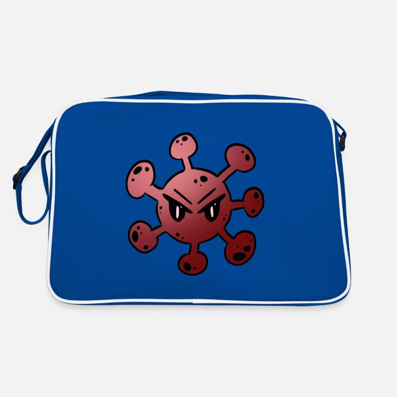 Virus Bacteria Pathogen Viruses Corona Covid-19 Retro Bag