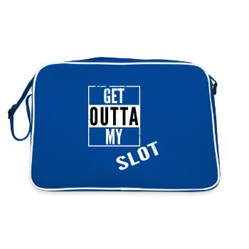 West Coast Swing Get Outta Mon emplacement cadeau Westie - Sac Retro - bleu/blanc - Dos