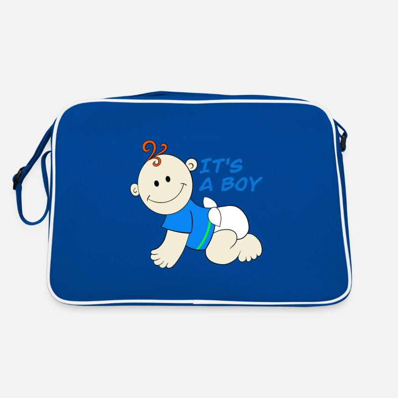 C'est un garçon - petit garçon Sac Retro