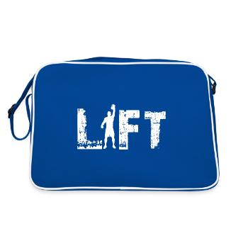 Ascenseur Kettlebell - Sac Retro - bleu/blanc - Dos
