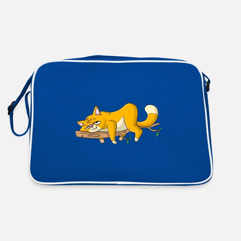 Lazy Cat / Sleeping Cat Retro Bag