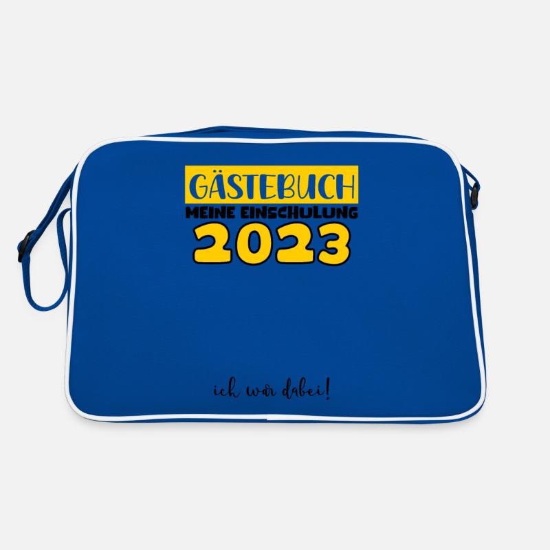 Gästebuch Einschulung 2023 Bitte Eintragen Schule Retro Tasche