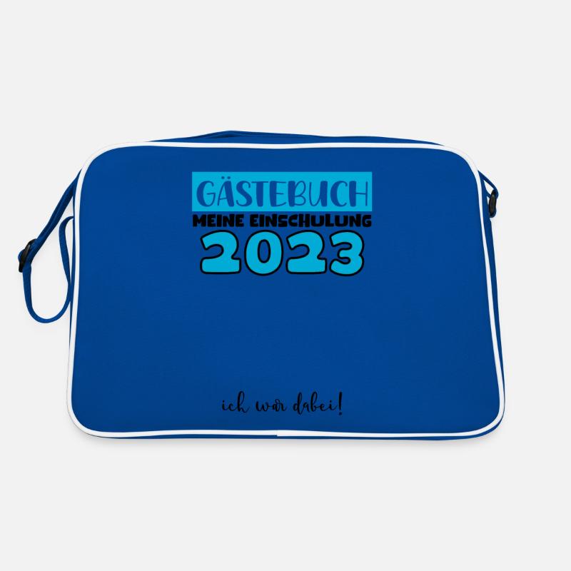 Gästebuch Einschulung 2023 Bitte Eintragen Schule Retro Tasche