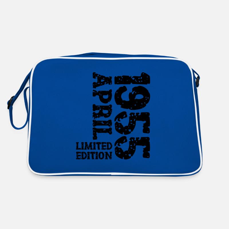 1955 April Limited Edition Geburtstag Geschenk Retro Tasche