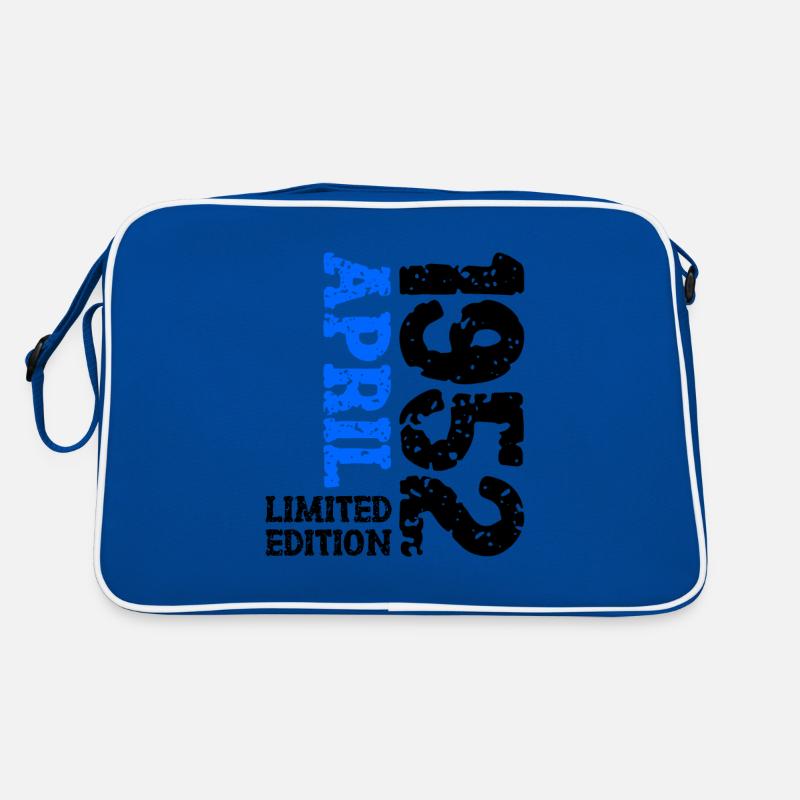 1952 April Limited Edition Geburtstag Geschenk Retro Tasche