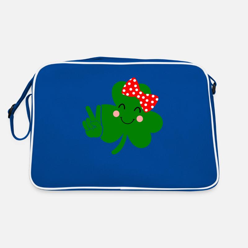Accessoires de la Saint-Patrick Irlande Shamrock Décoration Sac Retro