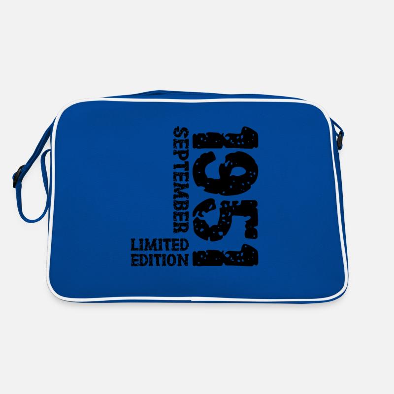 1951 Septembre Edition Limitée 72e Anniversaire Déco Sac Retro