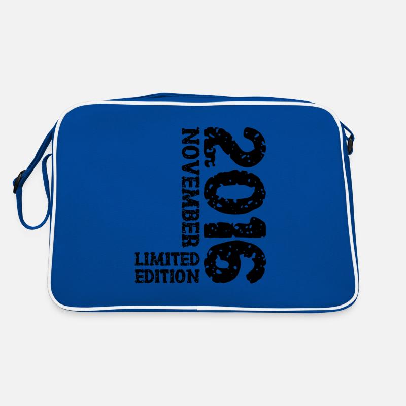 2016 November Limited Edition 7th Birthday Decoration Retro Bag