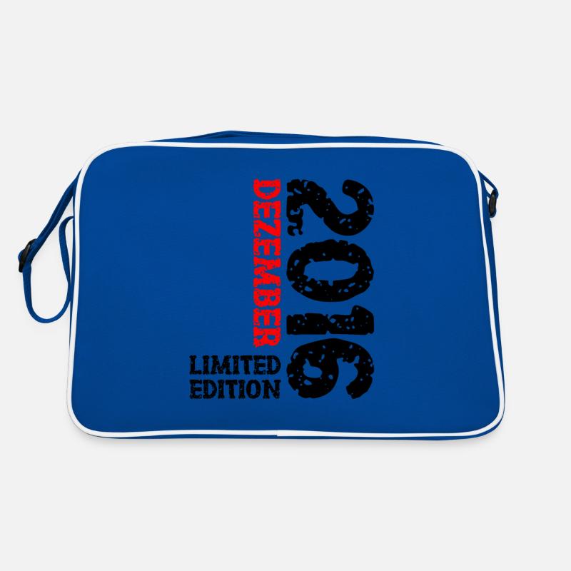 2016 December Limited Edition 7th Birthday Decoration Retro Bag
