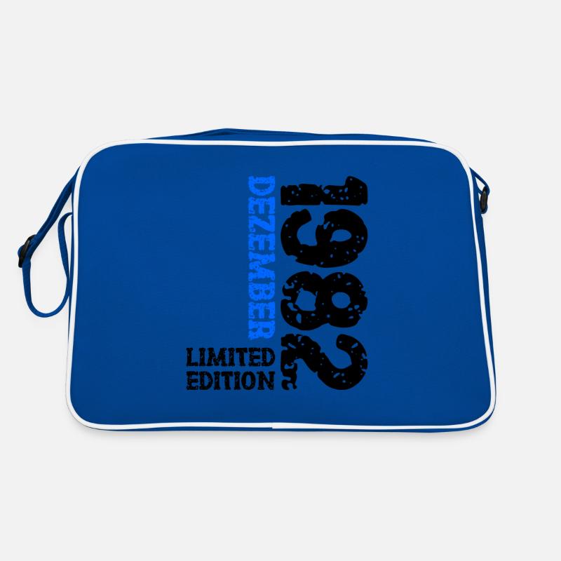 1982 Dezember Limited Edition 41. Geburtstag Deko Retro Tasche