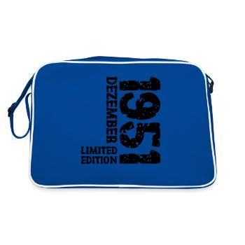 1951 décembre Limited Edition 72e anniversaire décoration - Sac Retro - bleu/blanc - Dos