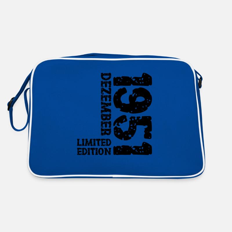 1951 Dezember Limited Edition 72. Geburtstag Deko Retro Tasche