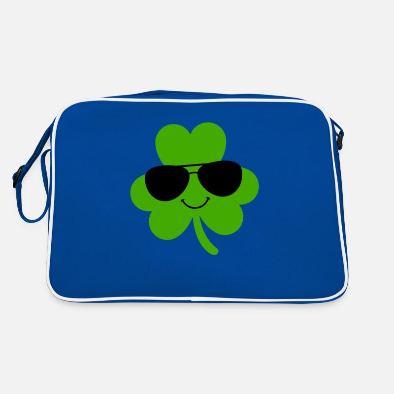Accessoires de la Saint-Patrick, décoration de Shamrock d'irlande Sac Retro