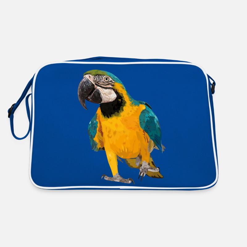 Ara ararauna Retro Bag