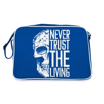 Ne faites jamais confiance aux vivants - Sac Retro - bleu/blanc - Dos