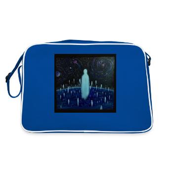 Many of Us! - Retro Bag - blue/white - Back