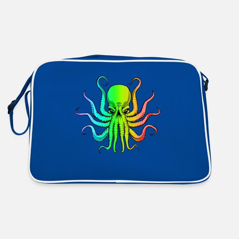 Rainbow Cthulhu Retro Bag