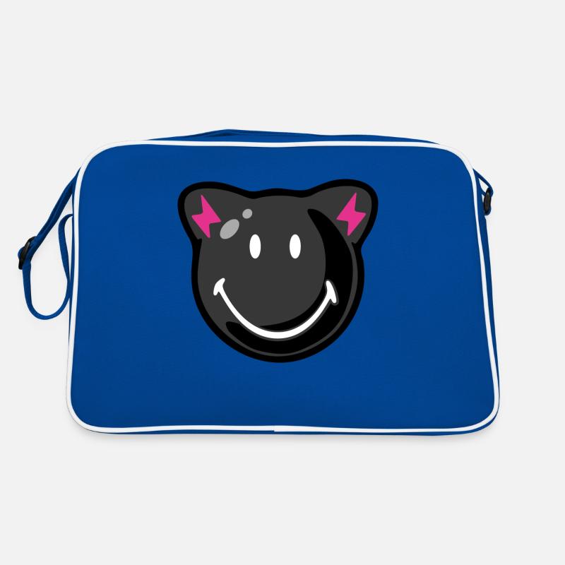 Smiley Halloween Retro Tasche