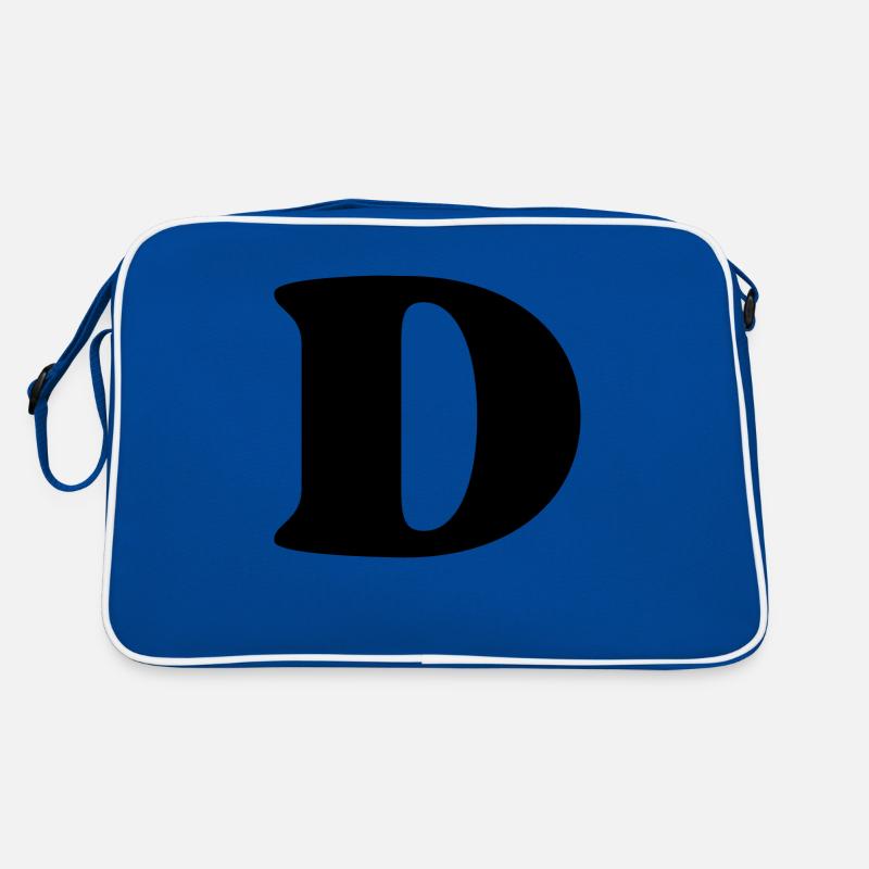 Lettre d Sac Retro