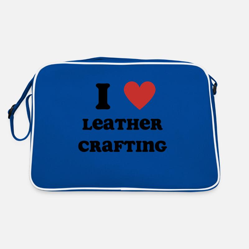J’aime l’artisanat du cuir Sac Retro