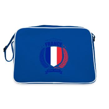 FRANCE MON PAYS - Sac Retro - bleu/blanc - Dos