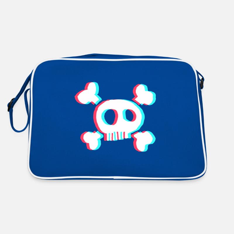 Schädel Retro Tasche