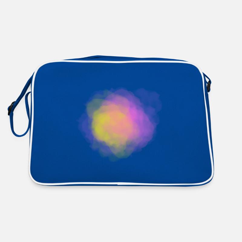splash bunt farbe muster aufdruck comic style Retro Tasche