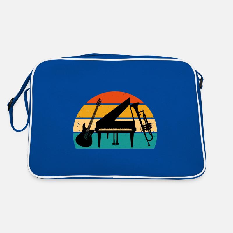Piano Vintage Retro Sunset Sac Retro