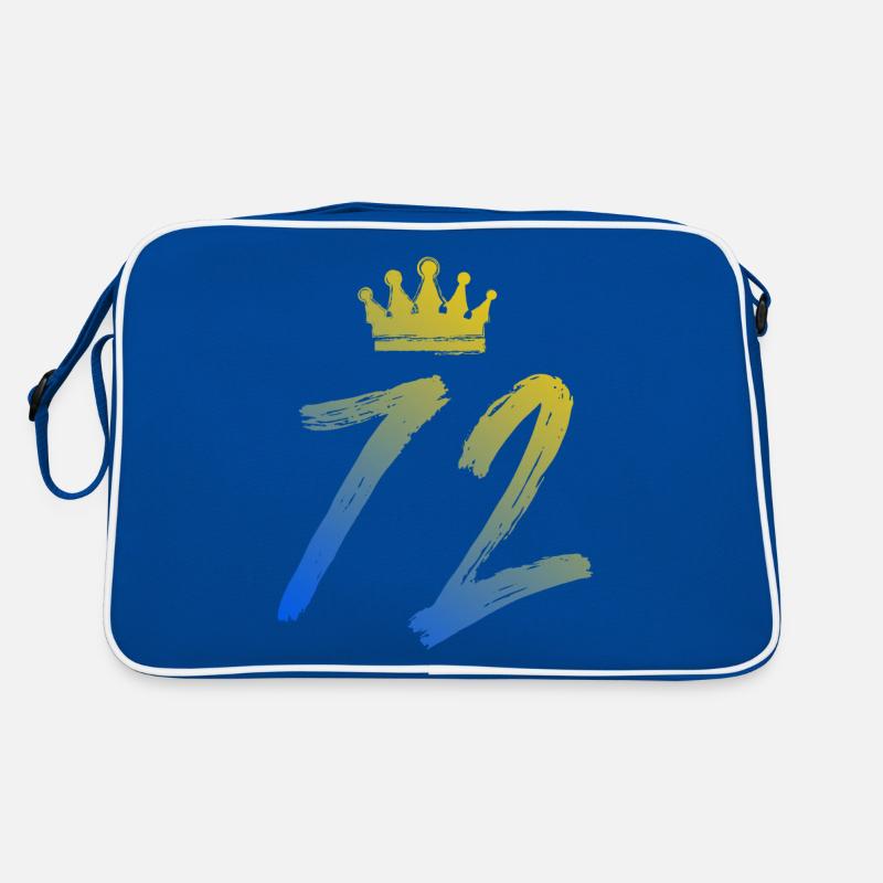 72 Couronne numérique Sac Retro