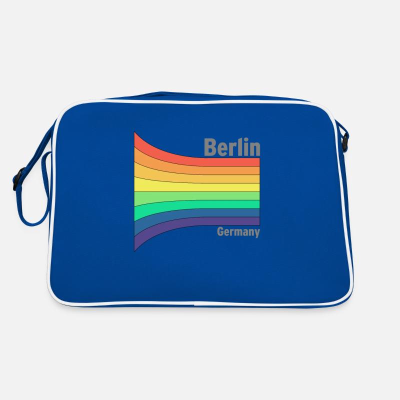 Berlin Regenbogen Stolz Souvenir Mitbringsel Retro Tasche