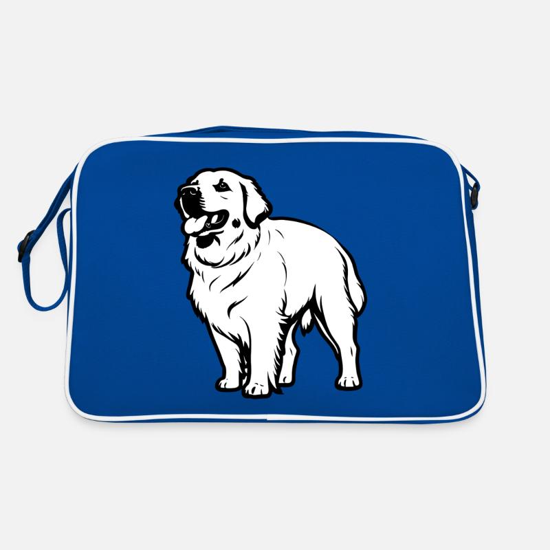 Golden Retriever - Conception de chien de compagnie Sac Retro