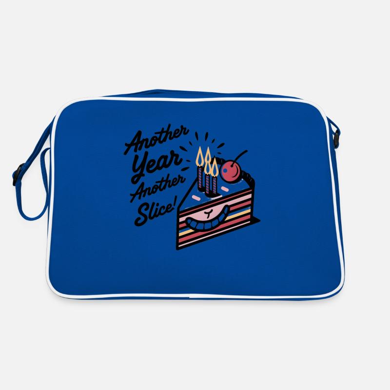 Celebratory Cake Slice Another Year Another Slice! Retro Bag