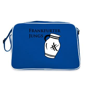 Frankfurter Jungs Bembel – Frankfurt Bembel Shop - Retro Bag - blue/white - Back
