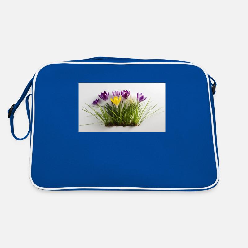 Crocuses Retro Bag