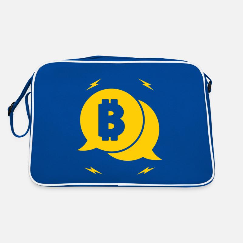 Bitcoin Revolution Retro Bag