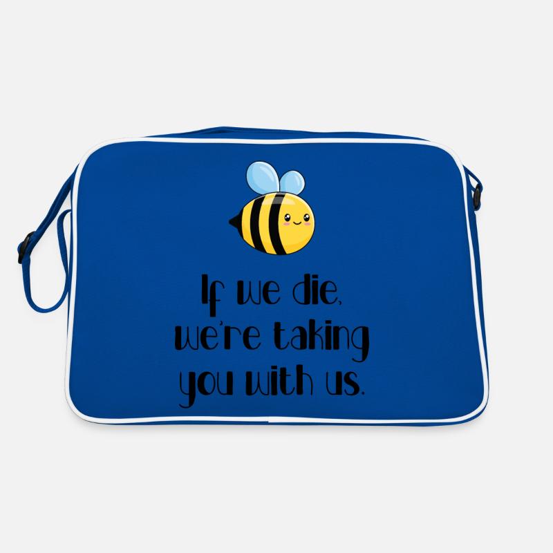 Bee / Ecology / Vegetable garden Retro Bag