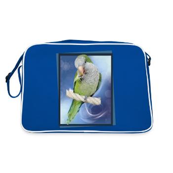 Perruche d’Argentine - Sac Retro - bleu/blanc - Dos