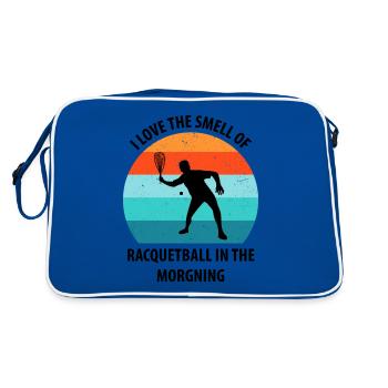 Racqueetball - Retro Bag - blue/white - Back